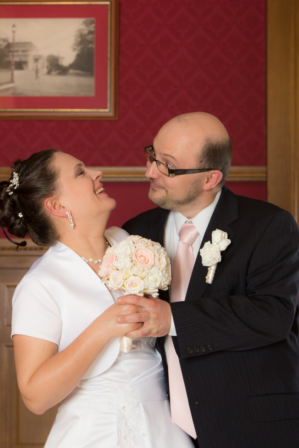 Gábor és Kriszti esküvői fotók Gödöllő Királyi Váró