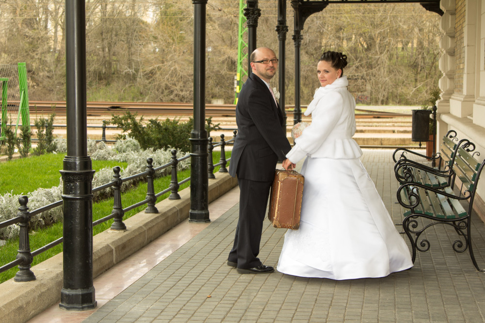 Gábor és Kriszti esküvői fotók Gödöllő Királyi Váró