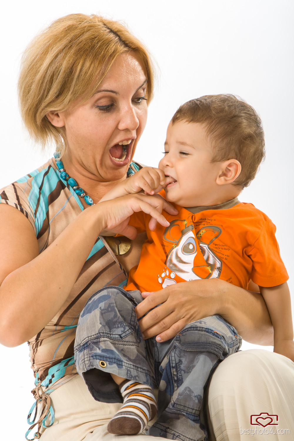 Ádi baba babafotózása