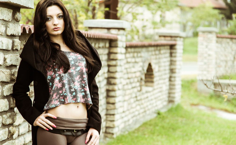 Farkas Leila portfólió fotózása