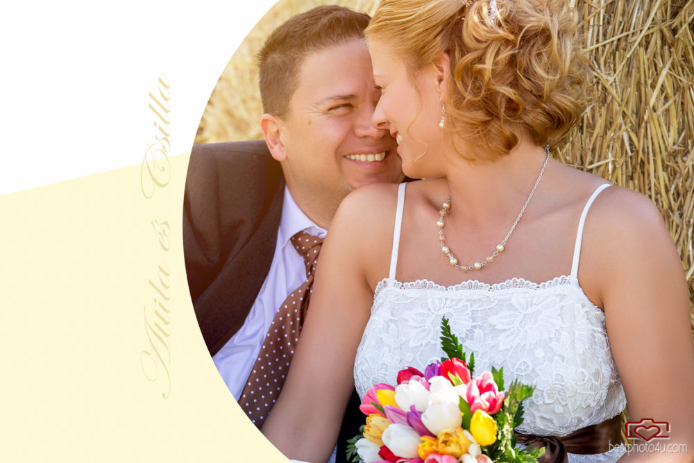 Csilla és Attila esküvői fotói a sóskúti lovasklubban