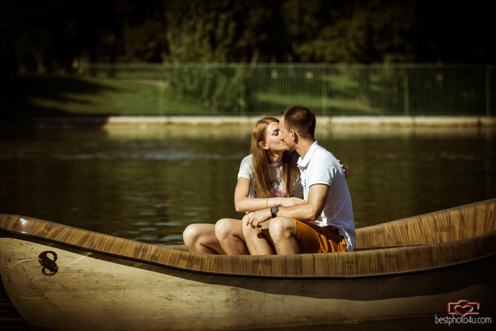 Viki és Dani jegyes fotózás a Városligetben