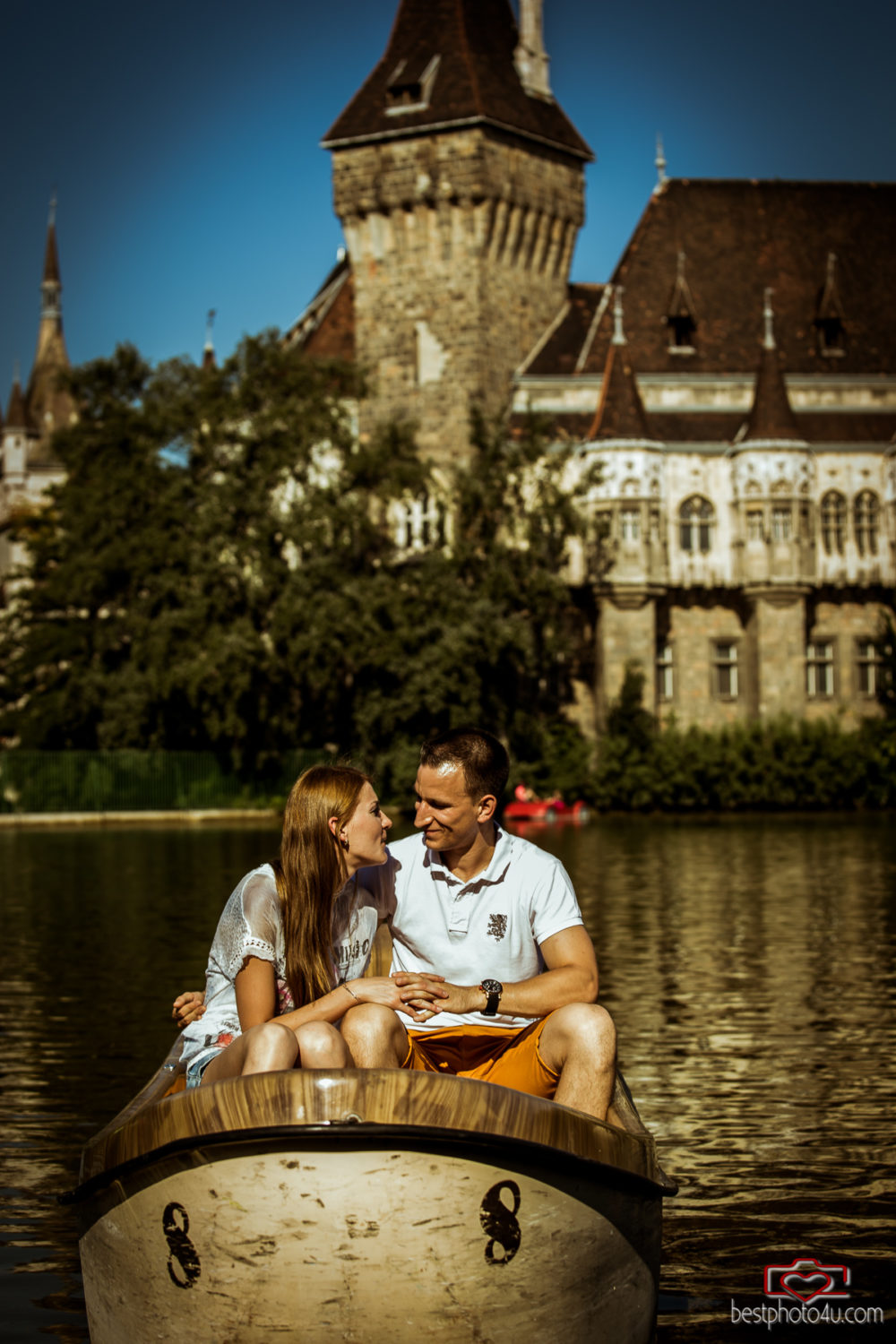 Viki és Dani jegyes fotózás a Városligetben