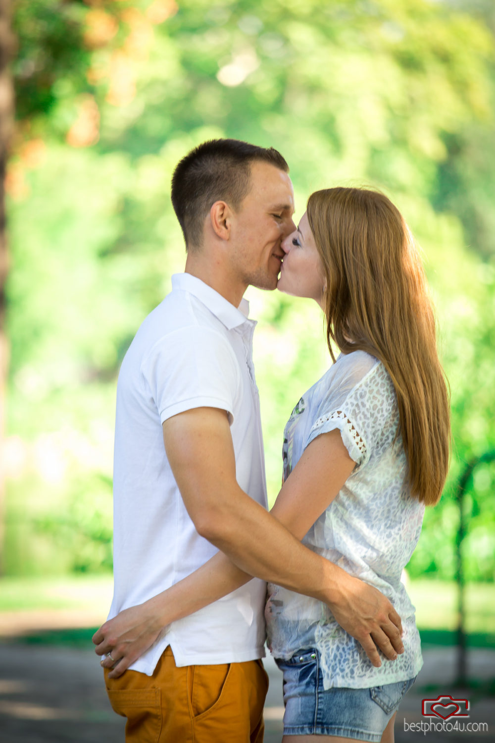 Viki és Dani jegyes fotózás a Városligetben