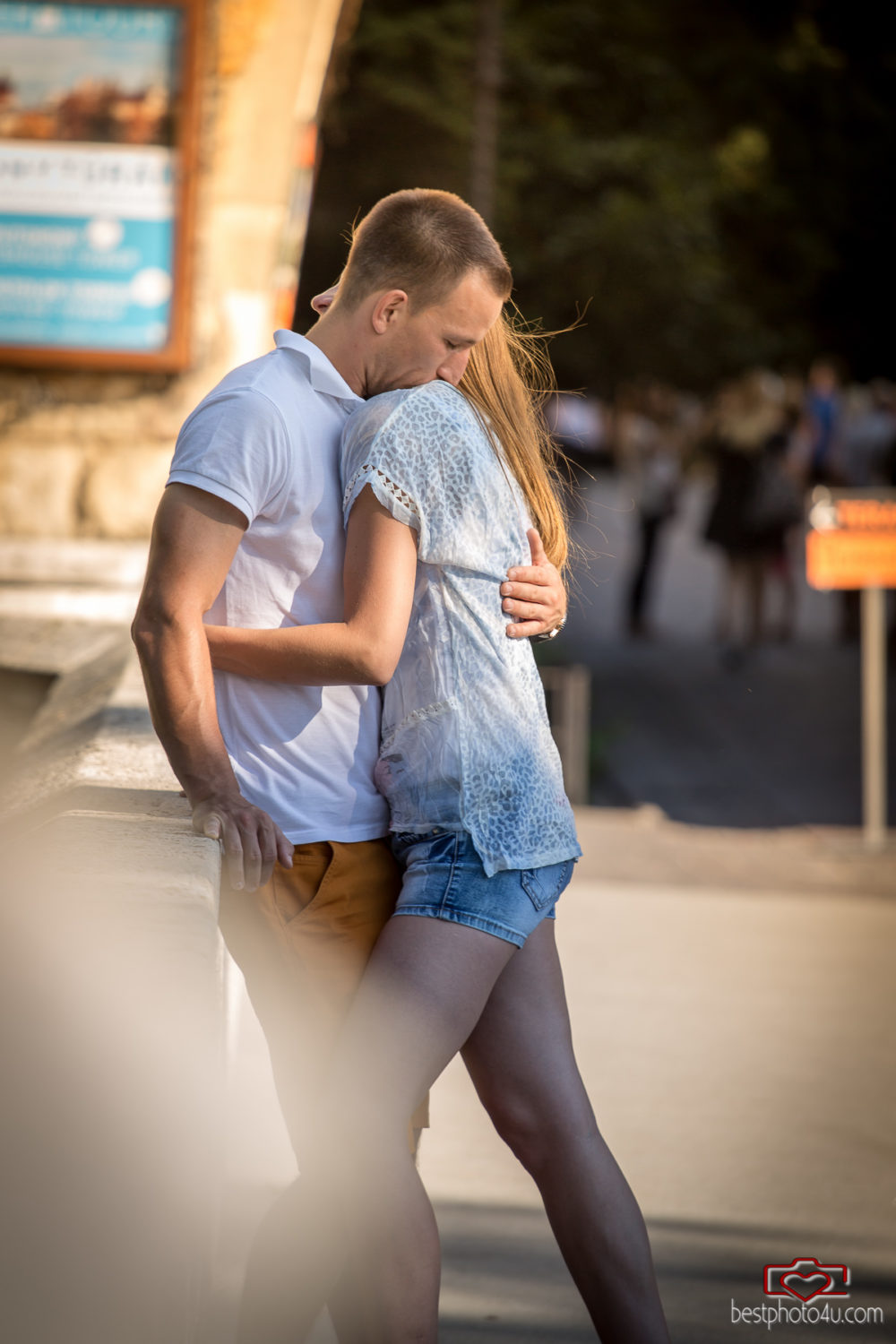 Viki és Dani jegyes fotózás a Városligetben