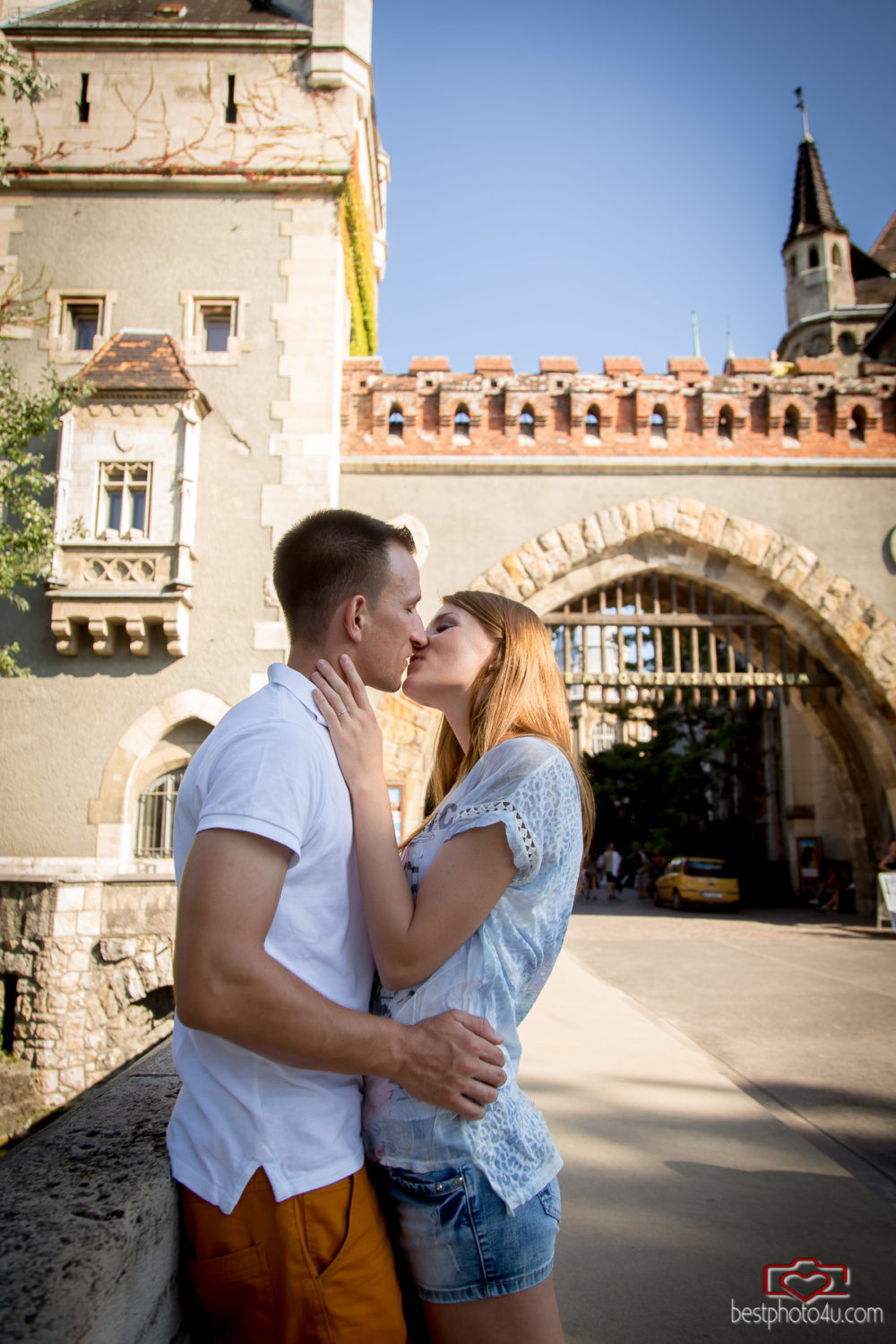 Viki és Dani jegyes fotózás a Városligetben