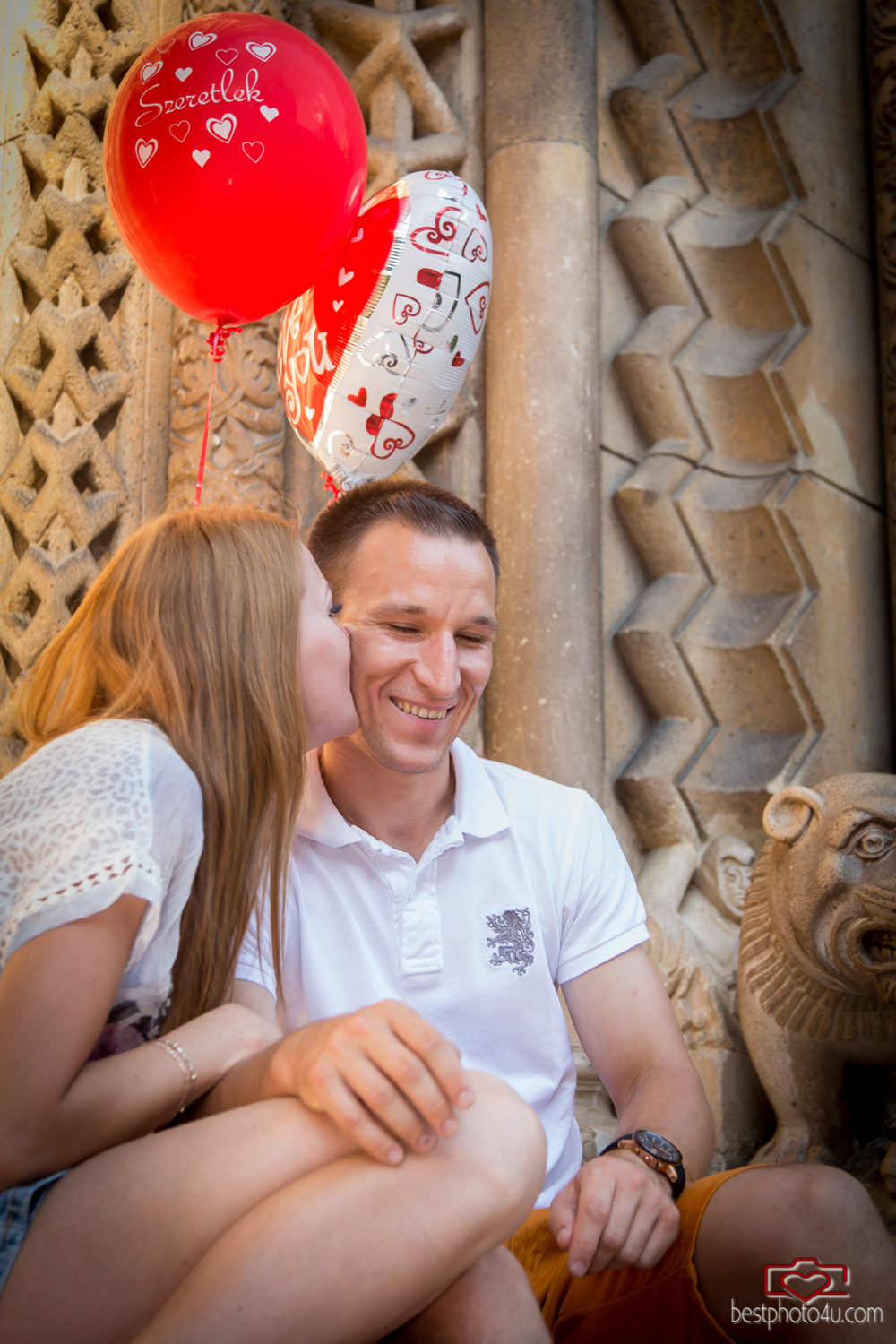 Viki és Dani jegyes fotózás a Városligetben