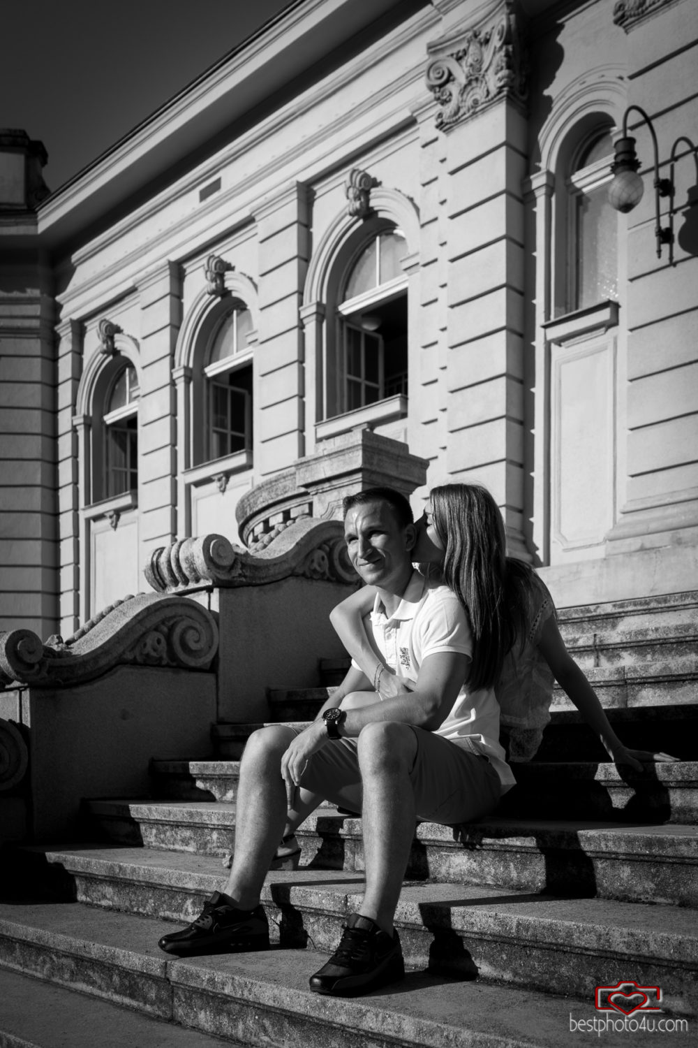 Viki és Dani jegyes fotózás a Városligetben