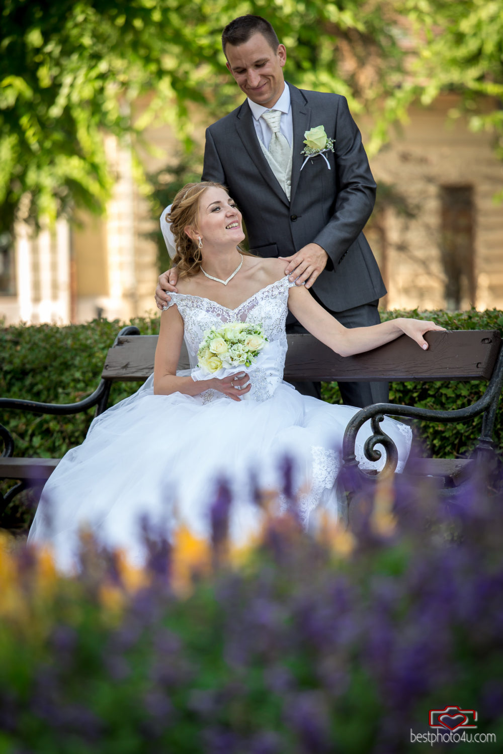 Viki és Dani esküvő fotózása Cegléden