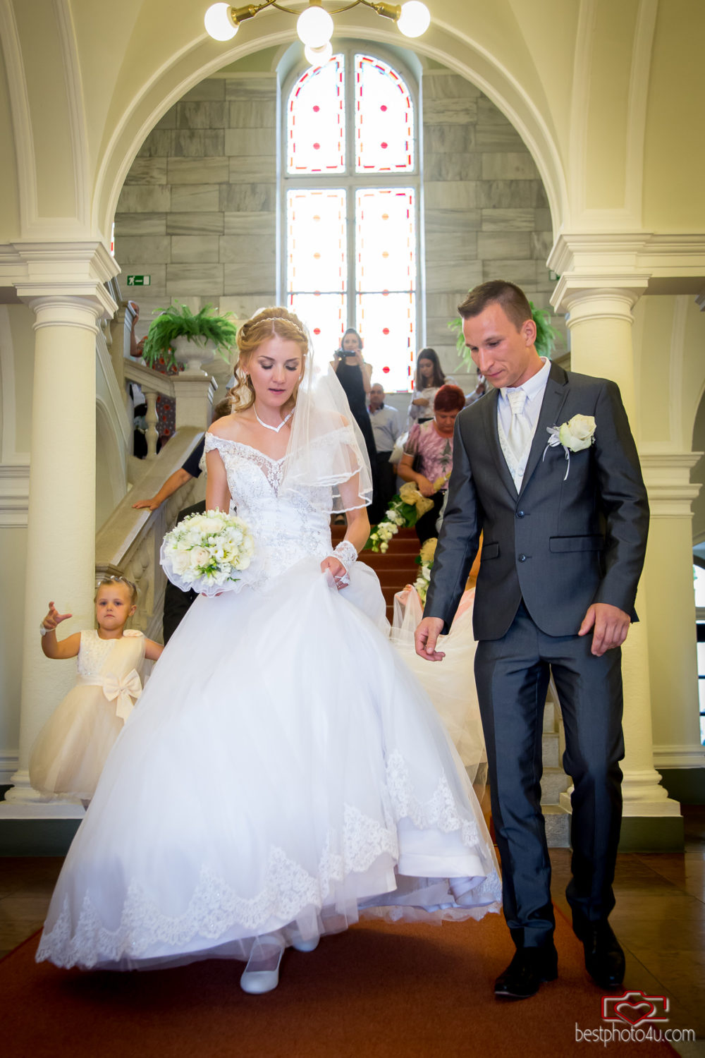 Viki és Dani esküvő fotózása Cegléden